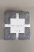 Picture of Koza Home Twin Blanket Soft Cotton Single Blanket Coffee Blue 150 x 200 5017A Single