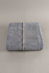 Picture of Koza Home Twin Blanket Soft Cotton Single Blanket Coffee Blue 150 x 200 5017A Single