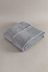 Picture of Koza Home Twin Blanket Soft Cotton Single Blanket Coffee Blue 150 x 200 5017A Single