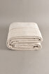 Picture of Koza Home Twin Blanket Soft Cotton Double Blanket Coffee Cream 200 x 220 5020A Double