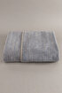 Picture of Koza Home Twin Blanket Soft Cotton Double Blanket Coffee Blue 200 x 220 5021A Double