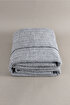 Picture of Koza Home Twin Blanket Soft Cotton Double Blanket Anthracite Cream 200 x 220 5022A Double