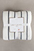 Picture of Koza Home Twin Blanket Soft Cotton Single Blanket Anthracite Cream 150 x 200 5026A Single