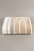 Picture of Koza Home Twin Blanket Soft Cotton Double Blanket Coffee Cream 200 x 220 5028A Double