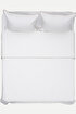 Picture of Koza Home Patara White Multi-Purpose 100% Cotton Double Bedspread 240x250 7505A Double