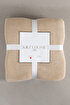 Picture of Koza Home Twin Soft Cotton Double Blanket Coffee Cream 200 x 220 5010A Double