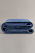 Picture of Koza Home Twin Soft Cotton Double Blanket Coffee Blue 200 x 220 5012A Double