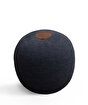 Picture of Koza Home Fluffy Knitted Pouf Anthracite 8008 50 x 50