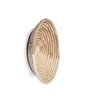 Koza Home Meander Natural Bambu Afrikan El Yapımı Duvar Tabağı Dekoru 45cmx9cm 8810 45 x 9 resmi
