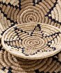 Koza Home Meander  Natural Bambu Afrikan El Yapımı Yıldız Duvar Tabağı Dekoru 8820 25 x 5 resmi