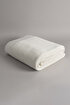 Picture of Koza Home Miel Cream Double Blanket with Pom Pom Edge 200x220 37100 Double