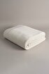 Picture of Koza Home Miel Cream Single Blanket with Pom Pom Edge 160 x 220 37101 Single