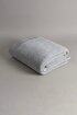 Picture of Koza Home Miel Gray Edge Pom Pom Single Blanket 160x220 37106 Single