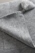 Picture of Koza Home Miel Gray Edge Pom Pom Single Blanket 160x220 37106 Single