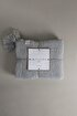 Picture of Koza Home Miel Gray Edge Pom Pom TV Blanket 130x170 37107 130 x 170
