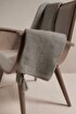 Picture of Koza Home Miel Mink Edge Pompom Single Blanket 160x220 37111 Single
