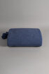 Picture of Koza Home Miel Indigo Edge Pompom Double Blanket 200x220 37115 Double