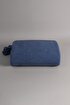 Picture of Koza Home Miel Indigo Edge Pom Pom Single Blanket 160x220 37116 Single