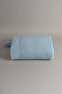 Picture of Koza Home Miel Blue Edge Pom Pom Single Blanket 160x220 37121 Single
