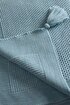 Picture of Koza Home Miel Blue Edge Pom Pom TV Blanket 130x170 37122 130 x 170