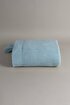 Picture of Koza Home Miel Blue Edge Pom Pom TV Blanket 130x170 37122 130 x 170