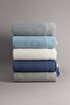 Picture of Koza Home Miel Blue Edge Pom Pom TV Blanket 130x170 37122 130 x 170