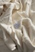 Picture of Koza Home Espuma De Mar Cream Single Blanket 160x220 37126 Single
