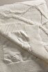 Picture of Koza Home Espuma De Mar Cream Single Blanket 160x220 37126 Single