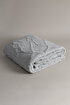Picture of Koza Home Espuma De Mar Gray Double Blanket 200x220 37130 180 x 220