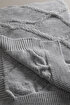 Picture of Koza Home Espuma De Mar Gray Double Blanket 200x220 37130 180 x 220