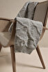 Picture of Koza Home Espuma De Mar Gray Double Blanket 200x220 37130 180 x 220