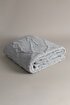 Picture of Koza Home Espuma De Mar Gray Single Blanket 160x220 37131 Single