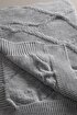 Picture of Koza Home Espuma De Mar Gray Tv Blanket 130x170 37132 130 x 170
