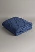 Picture of Koza Home Espuma De Mar Indigo Single Blanket 160x220 37141 Single