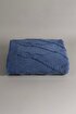 Picture of Koza Home Espuma De Mar Indigo Single Blanket 160x220 37141 Single