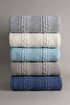 Picture of Koza Home Espuma De Mar Indigo Single Blanket 160x220 37141 Single
