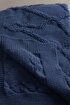 Picture of Koza Home Espuma De Mar Indigo TV Blanket 130x170 37142 130 x 170