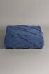 Picture of Koza Home Espuma De Mar Indigo TV Blanket 130x170 37142 130 x 170