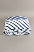 Picture of Koza Home Twin Blanket Soft Cotton Single Blanket Blue Cream 150 x 200 5031A Single