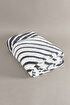 Picture of Koza Home Twin Blanket Soft Cotton Single Blanket Anthracite Cream 150 x 200 5034A Single