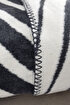 Picture of Koza Home Twin Blanket Soft Cotton Single Blanket Anthracite Cream 150 x 200 5034A Single