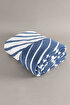 Picture of Koza Home Twin Blanket Soft Cotton Double Blanket Blue Cream 200 x 220 5035A Double