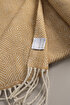 Picture of Koza Home Suez Mustard White Color Wool Tv Blanket 91250 130x170 cm Single