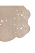 Picture of Koza Carpet Boulder Hand Knitted Round Beige Cotton Washable Carpet Rug Balcony Terrace Living Room Corridor Carpet Wicker Carpet 69585 120 x 180