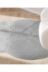 Picture of Koza Carpet Boulder Hand Knitted Round Gray Cotton Washable Carpet Rug Balcony Terrace Living Room Corridor Carpet Wicker Carpet 69587 120 x 180