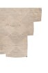 Picture of Koza Carpet Boulder Hand Knitted Square Beige Cotton Washable Carpet Rug Balcony Terrace Living Room Corridor Carpet Wicker Carpet 69588 120 x 180