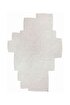 Picture of Koza Carpet Boulder Hand Knitted Square White Cotton Washable Carpet Rug Balcony Terrace Living Room Corridor Carpet Wicker Carpet 69589 120 x 180
