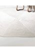 Picture of Koza Carpet Boulder Hand Knitted Hexagon White Cotton Washable Carpet Rug Balcony Terrace Living Room Corridor Carpet Wicker Carpet 69592 120 x 120