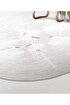 Picture of Koza Rug Boulder Hand Knitted Ellipse White Cotton Washable Rug Balcony Terrace Living Room Corridor Rug Wicker Rug 69595 120 x 180