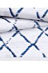 Picture of Koza Halı Maze Tile Navy Patterned Plush Carpet 7452 80 x 150
